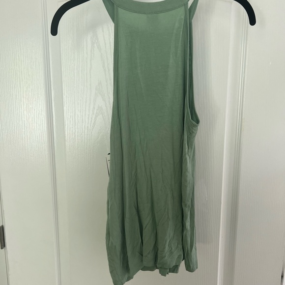 Melrose and Market Green Halter Tank SZ XS - Picture 4 of 4